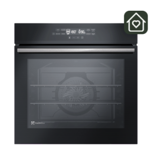 Horno Empotrable Eléctrico Electrolux 80 L Digital y FoodSensor OE8EF Negro